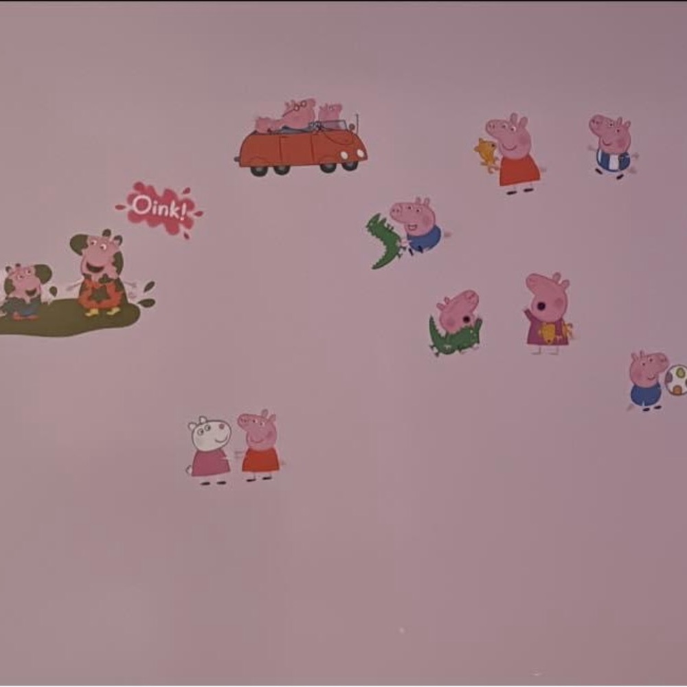 22-Peppa Wall Decor Stickers